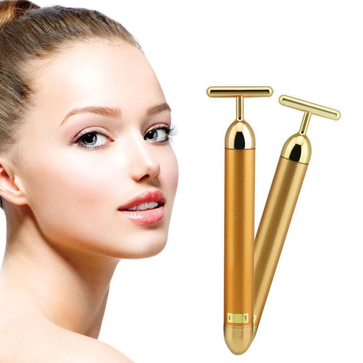 24K Radiance T-Bar Facial Massager