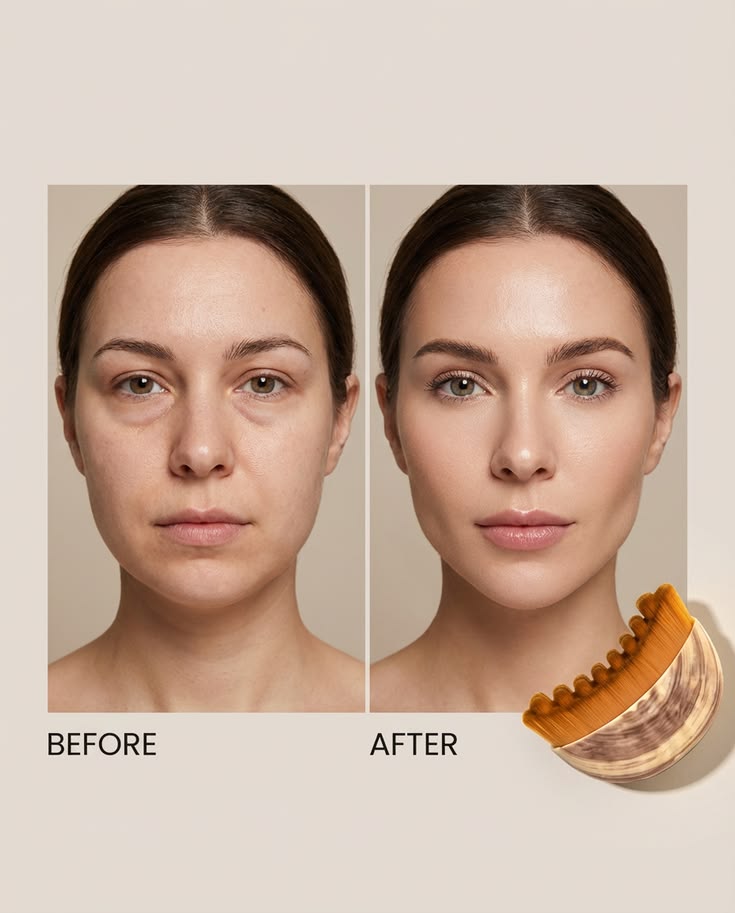 Lymphatic Face Sculpting Massage Brush