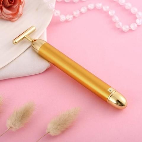 24K Radiance T-Bar Facial Massager