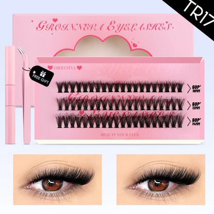 DIY Lash Cluster Extension Kit Waterproof Bond  Seal