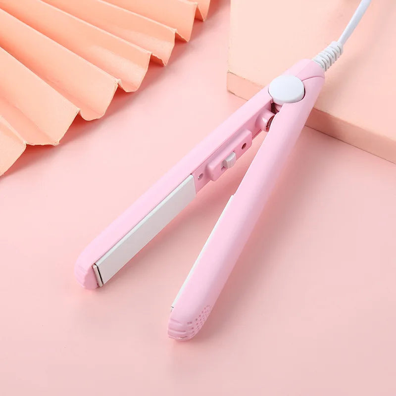 Mini Travel Hair Straightener , Ceramic Flat Iron