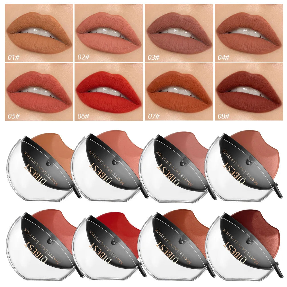 Velvet Matte Lipstick  Long-Lasting Waterproof Lip Color