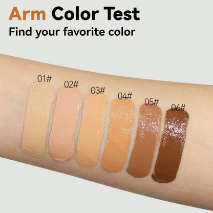 2 in 1 Matte Liquid Foundation  Full Coverage  Long Lasting