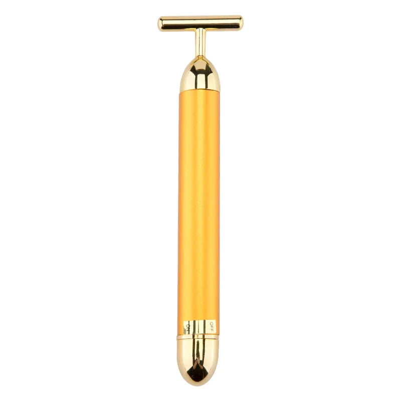 24K Radiance T-Bar Facial Massager