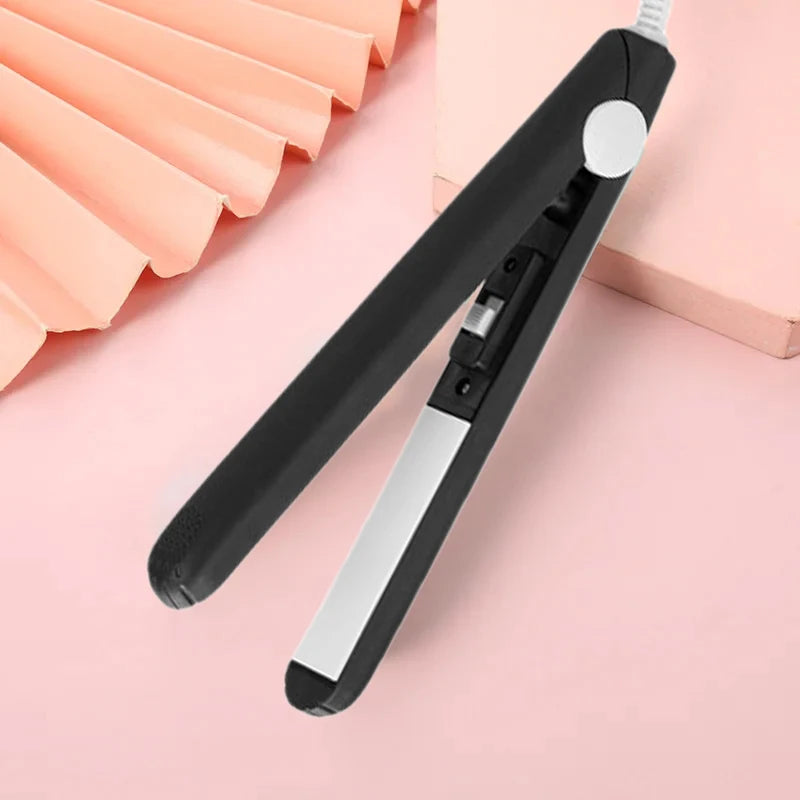 Mini Travel Hair Straightener , Ceramic Flat Iron
