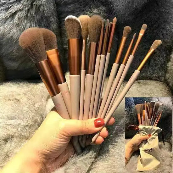 13-Pieces Professional Makeup Brush Set