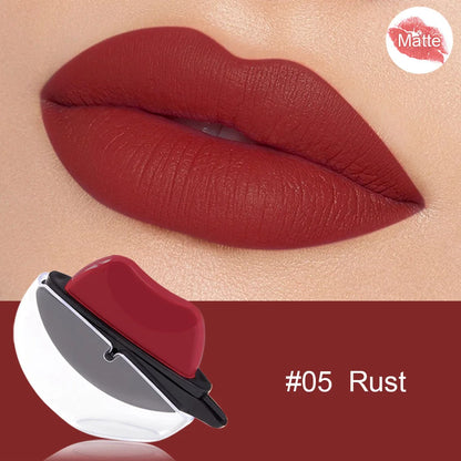 Velvet Matte Lipstick  Long-Lasting Waterproof Lip Color