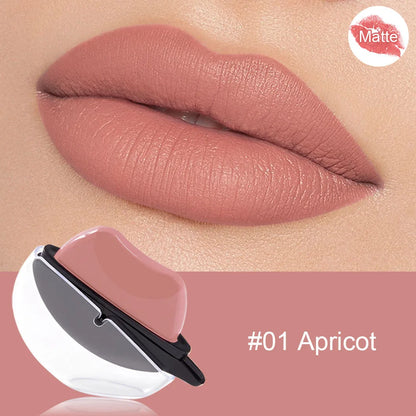 Velvet Matte Lipstick  Long-Lasting Waterproof Lip Color