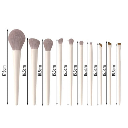 L’Essentiel 12-Piece Professional Makeup Brush Set