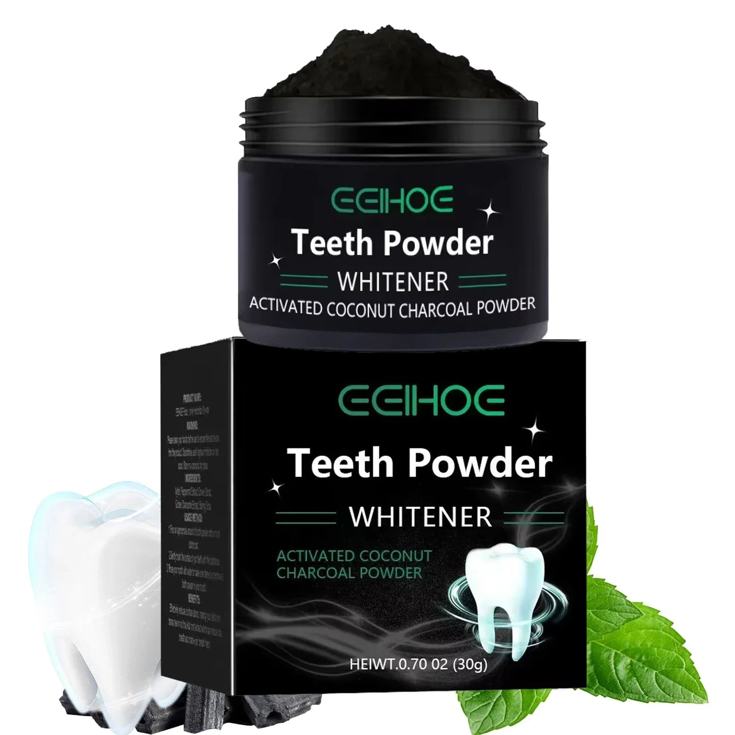 Activated Charcoal Teeth Whitening Powder