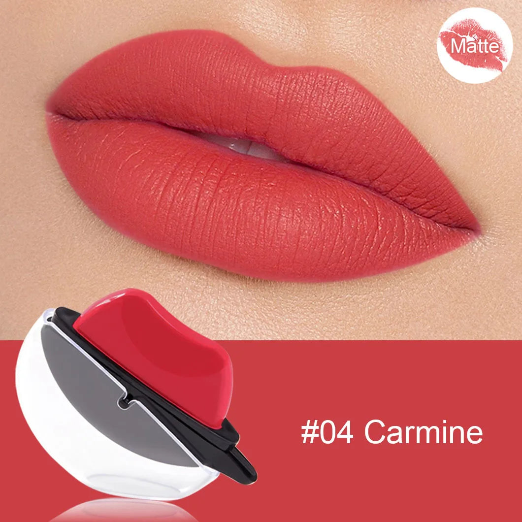 Velvet Matte Lipstick  Long-Lasting Waterproof Lip Color