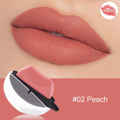 Velvet Matte Lipstick  Long-Lasting Waterproof Lip Color