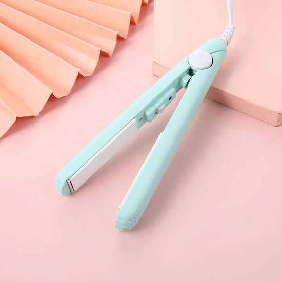 Mini Travel Hair Straightener , Ceramic Flat Iron