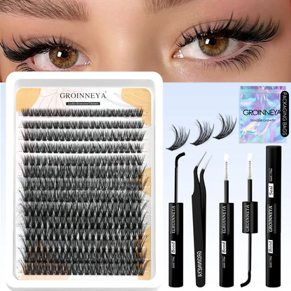 DIY Lash Cluster Extension Kit Waterproof Bond  Seal