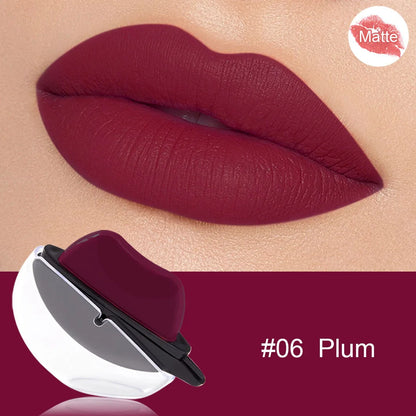 Velvet Matte Lipstick  Long-Lasting Waterproof Lip Color