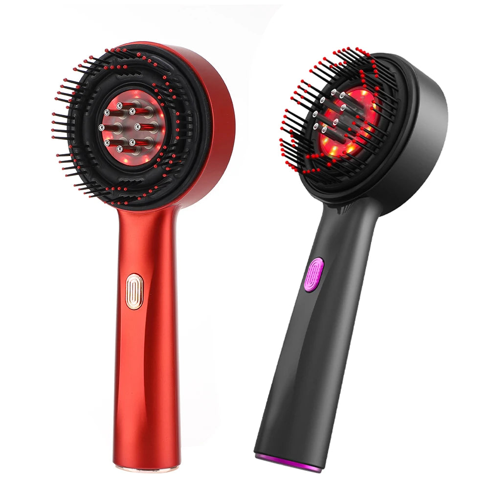LED Hair Growth Comb Red Light Scalp Massager